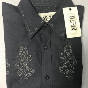 M76 Long Sleeve Button Up Sz M